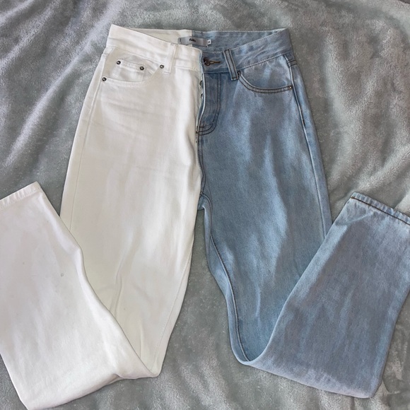 Adika Color Block Jeans - Picture 3 of 11